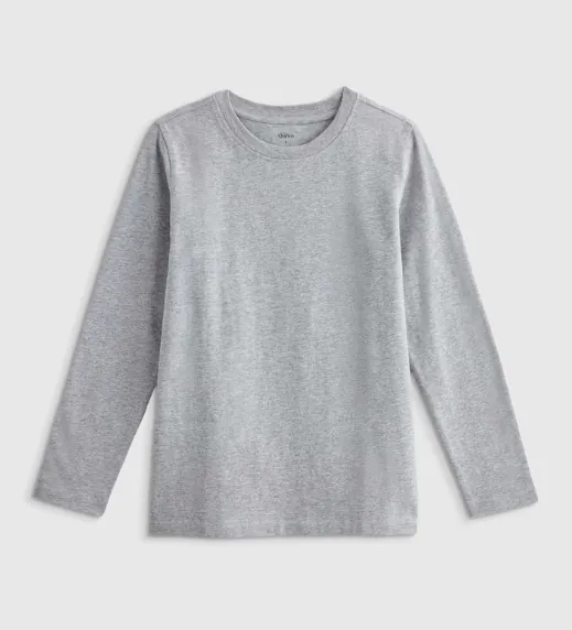 Cotton Jersey Long Sleeve Tee